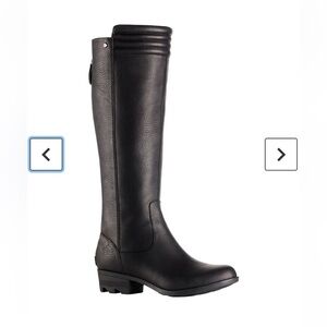 Sorel Black Over the Knee Boots Sleek Design